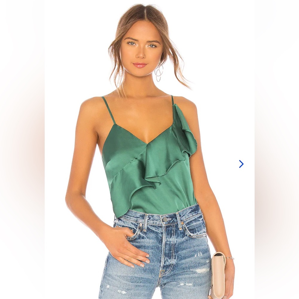 LOVERS + FRIENDS — Laguna Top in Green